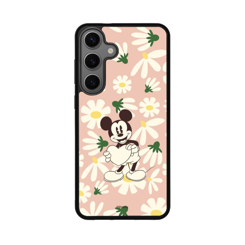 Galaxy S25 + Base Case Micky Maus Blumen für Valentines Tag