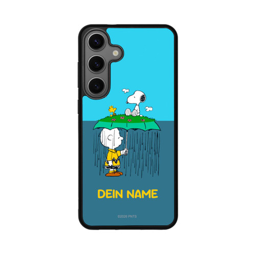 Samsung Galaxy S25+  Base Case Charlie Brown Regen Personalisierbar