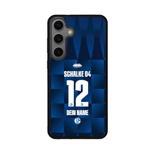 Samsung Galaxy S25+  Base Case Schalke 04 Trikot Personalisierbar 26-27