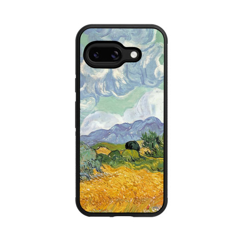 Google Pixel 9a Base Case Weizenfeld mit Zypressen