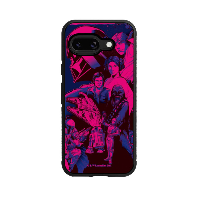 Pixel 9a Base Case StarWars Charaktere - Ultraviolet
