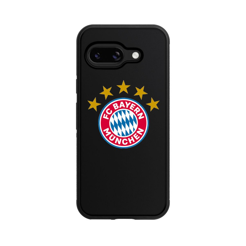 Pixel 9a Base Case FCB Logo mit Sterne - ohne Hintergrund