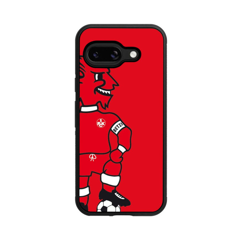 Pixel 9a Base Case FCK Betzi mit Fußball