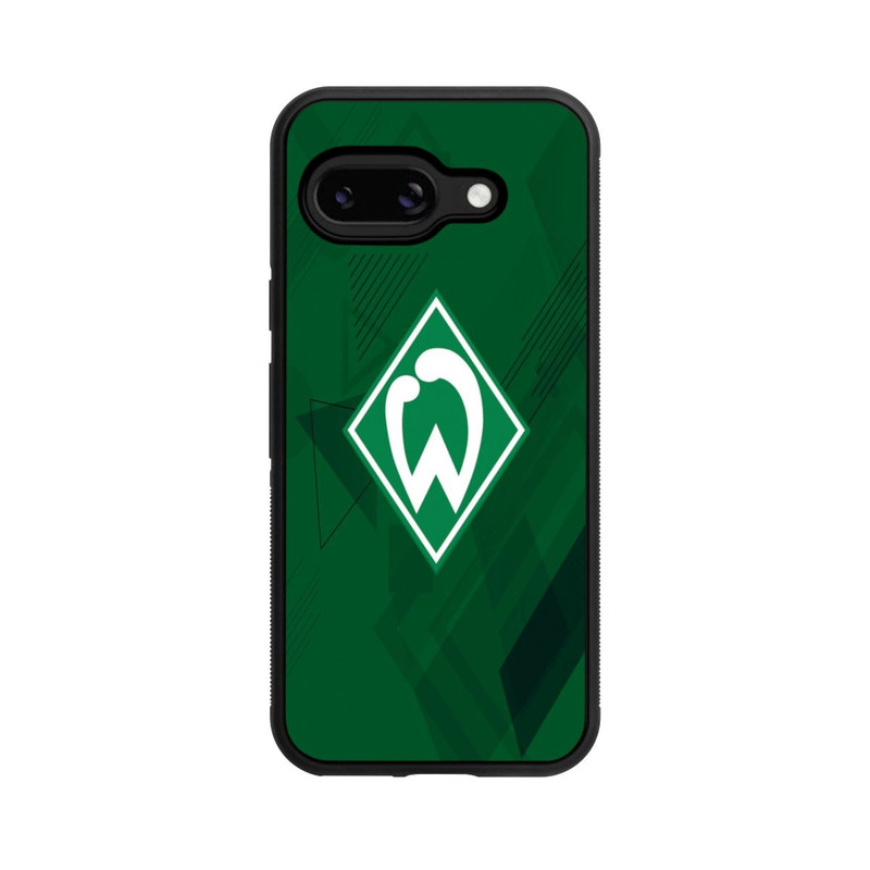 Pixel 9a Base Case Grüne Grafikelemente - Werder Bremen