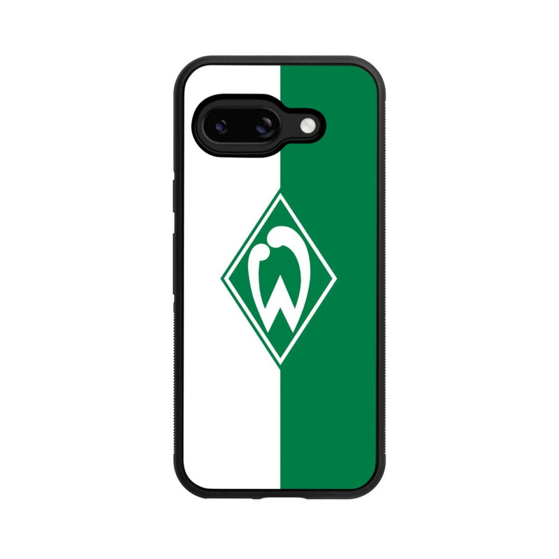 Pixel 9a Base Case Weiß-Grün - Werder Bremen