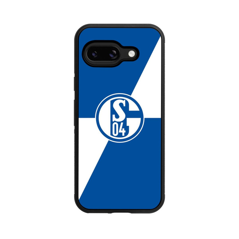 Pixel 9a Base Case Schalke 04 - Rauten
