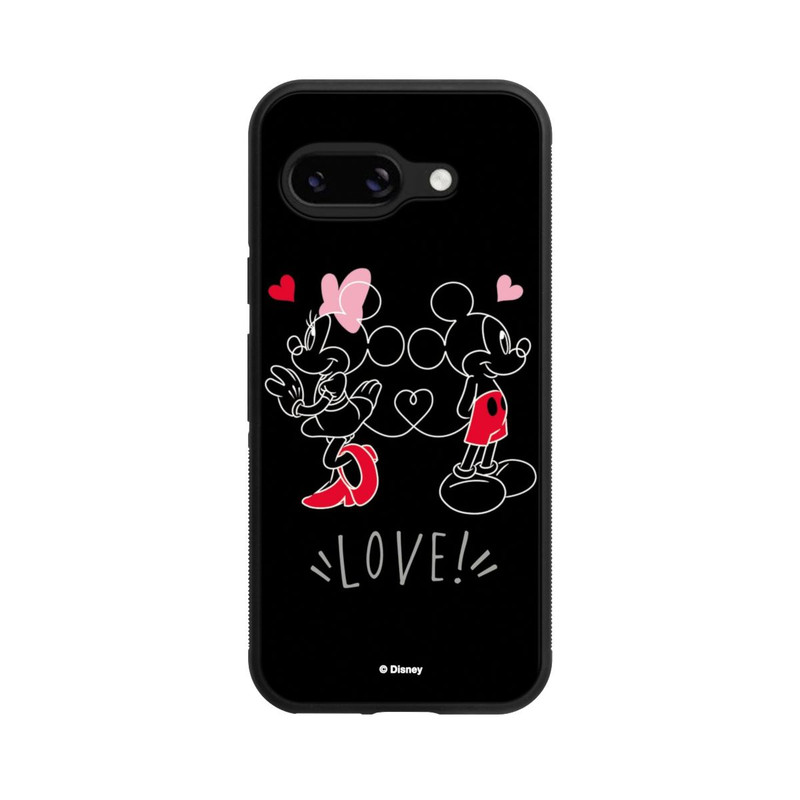 Pixel 9a Base Case Mouse in Love black