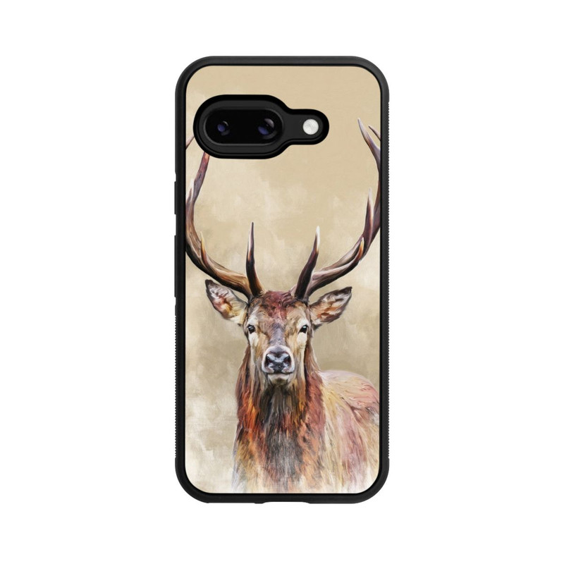 Pixel 9a Base Case Gezeichneter Hirsch