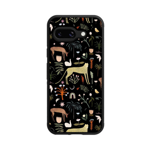 Google Pixel 9a Base Case Wilde Gartenbuchstaben von Léa Le Pivert