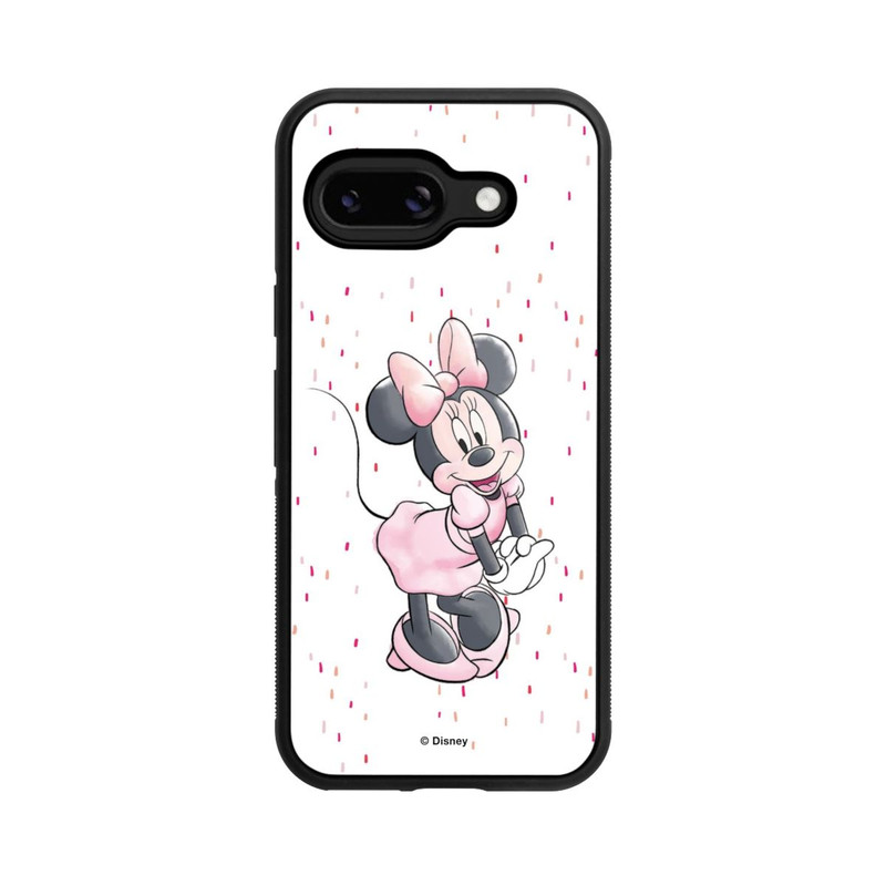 Pixel 9a Base Case Minnie Watercolour Dots