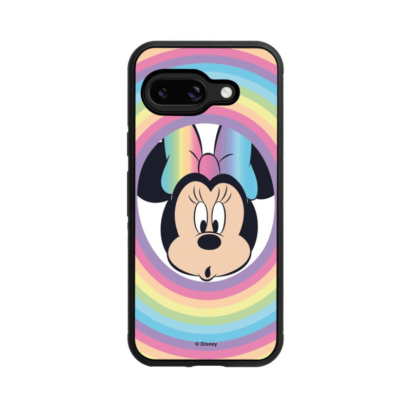 Pixel 9a Base Case Minnie Rainbow Circle