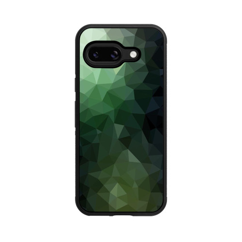 Google Pixel 9a Base Case Polygonal Mosaic Green