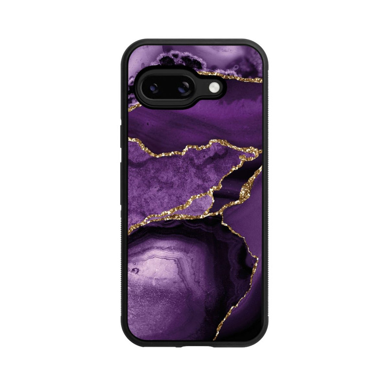 Pixel 9a Base Case Lila Marmor Landschaft