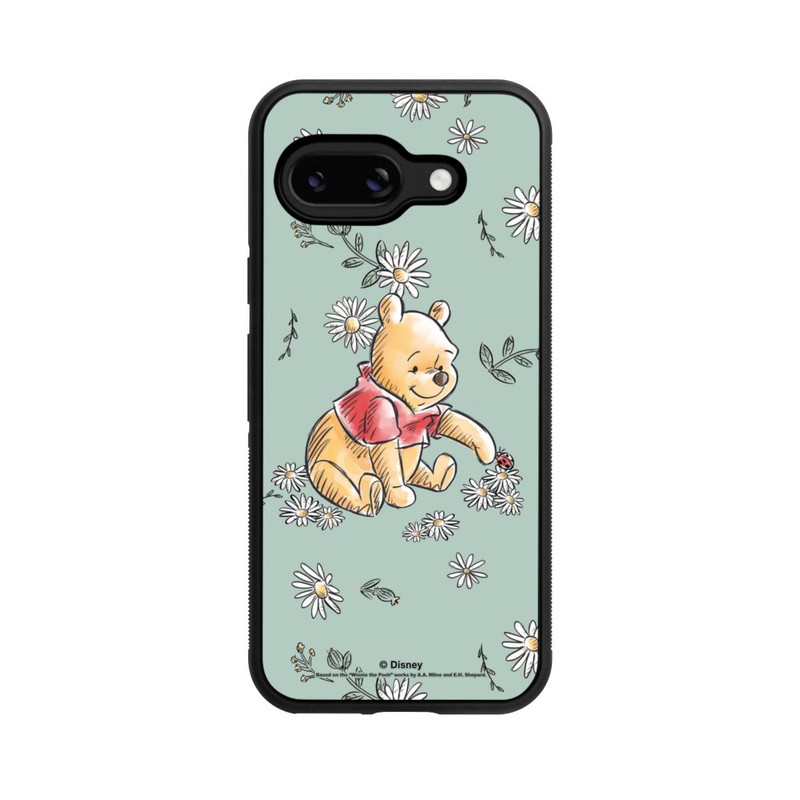 Pixel 9a Base Case Winnie Puuh Gänseblümchen und Käfer Liebe