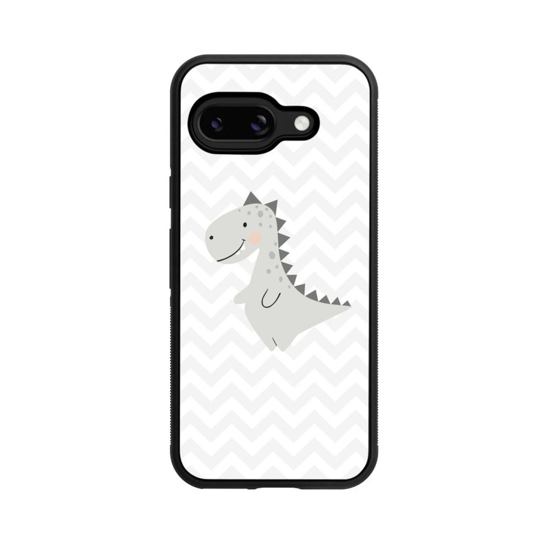Pixel 9a Base Case Grauer Dino