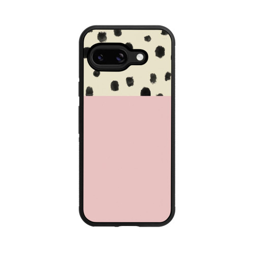 Google Pixel 9a Base Case Punkte und Rosa
