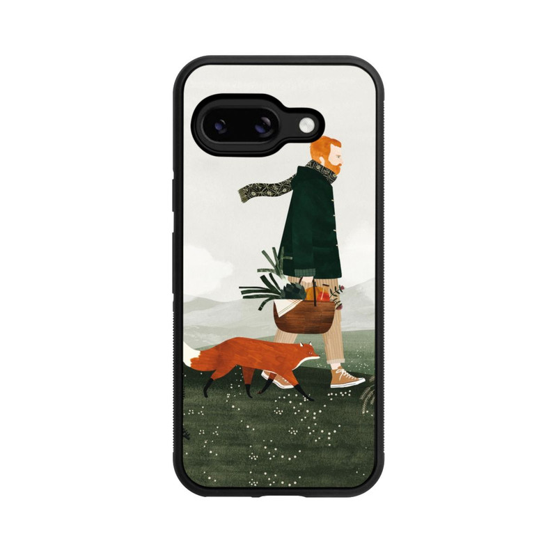 Pixel 9a Base Case Zwei Freunde von Léa Le Pivert