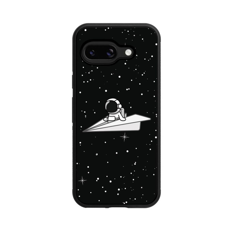 Pixel 9a Base Case Astronaut Paper Plane Comic