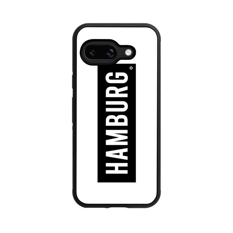 Pixel 9a Base Case HSV Hamburg Schwarz Weiss