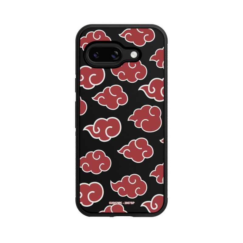 Pixel 9a Base Case Akatsuki Pattern Transparent