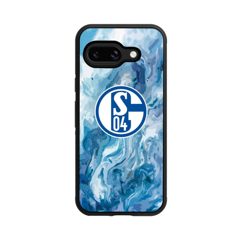 Pixel 9a Base Case Schalke 04 Flüssig Blau