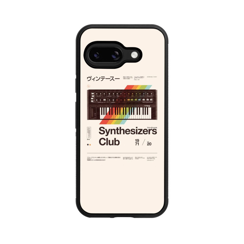 Pixel 9a Base Case Synthe Club Print