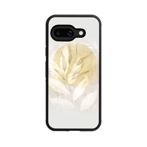 Google Pixel 9a Base Case Boho Gold Blumen Kunst