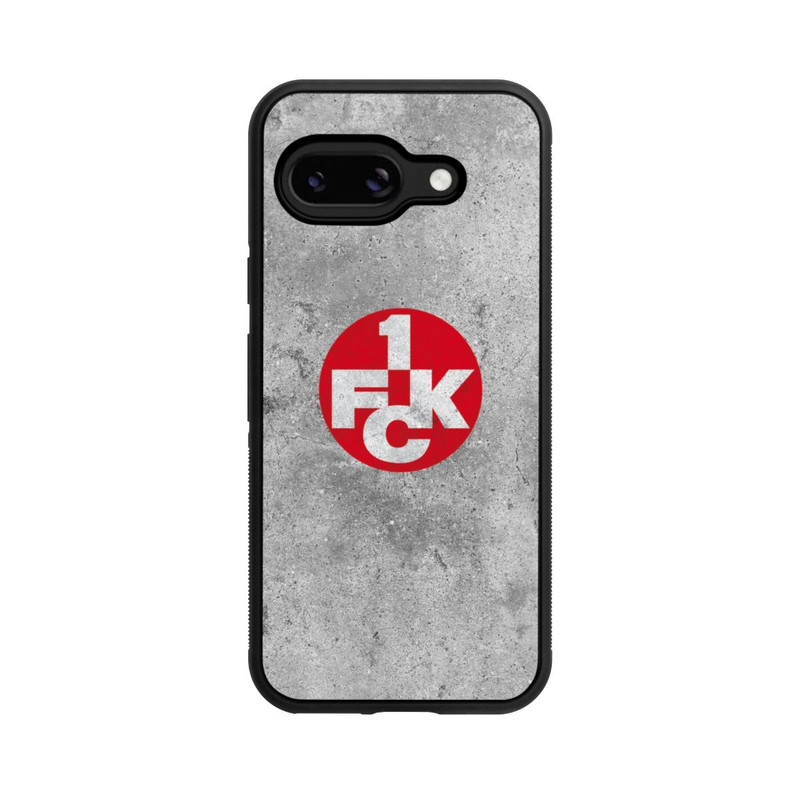 Pixel 9a Base Case 1.FCK Logo Beton