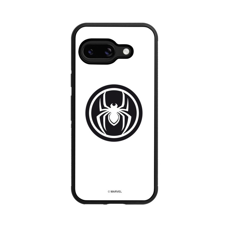 Pixel 9a Base Case Spider-Man Logo White
