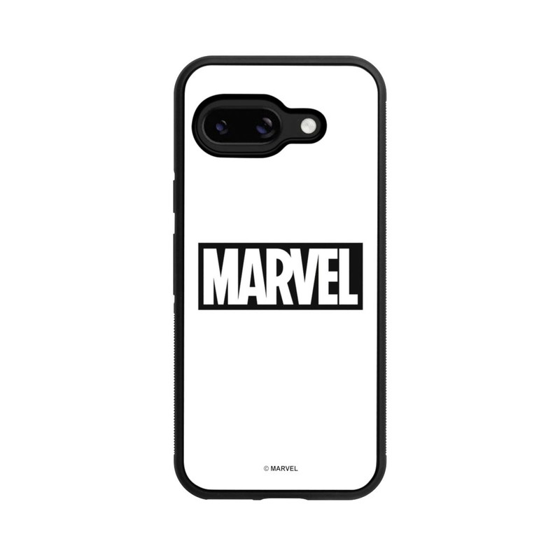 Pixel 9a Base Case Marvel Logo White