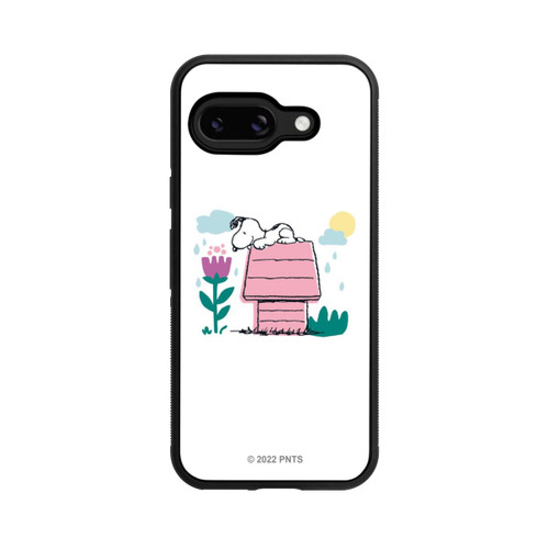 Google Pixel 9a Base Case Snoopy Hundehütte Frühling