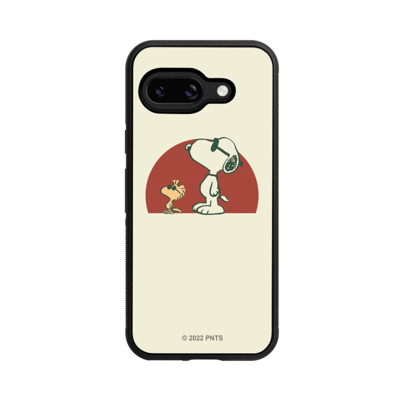 Pixel 9a Base Case Snoopy Woodstock weit draußen