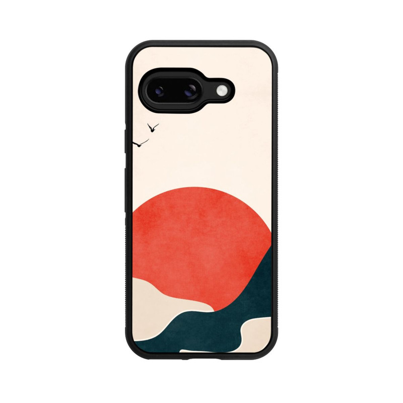 Pixel 9a Base Case Untergehende Sonne