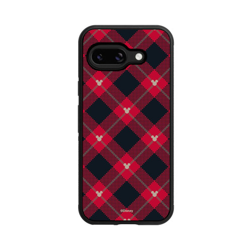 Google Pixel 9a Base Case Mickey Weihnachtsmuster Rot