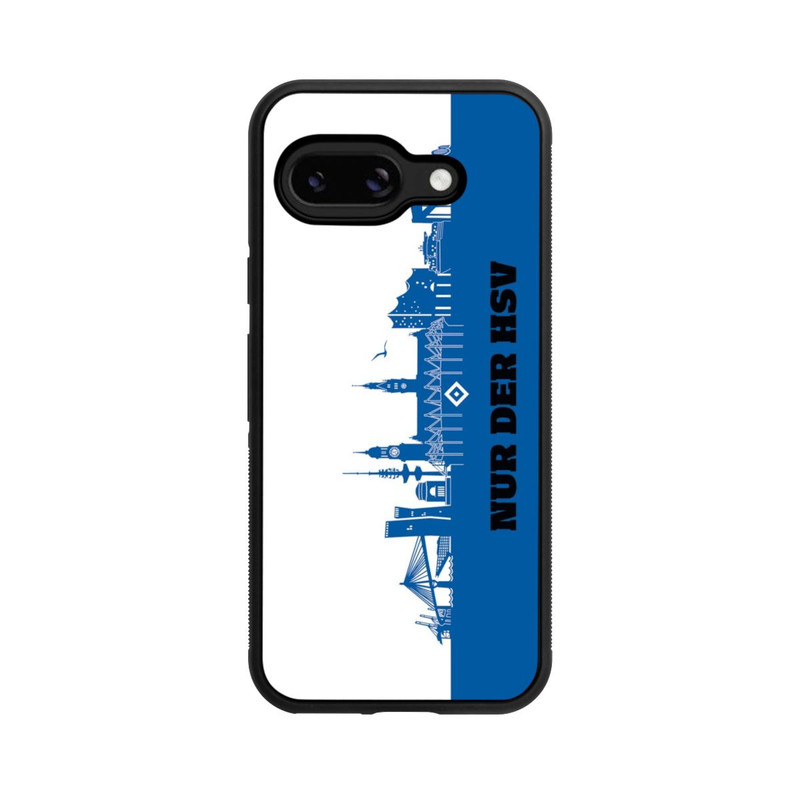 Pixel 9a Base Case HSV Skyline Blau Weiß