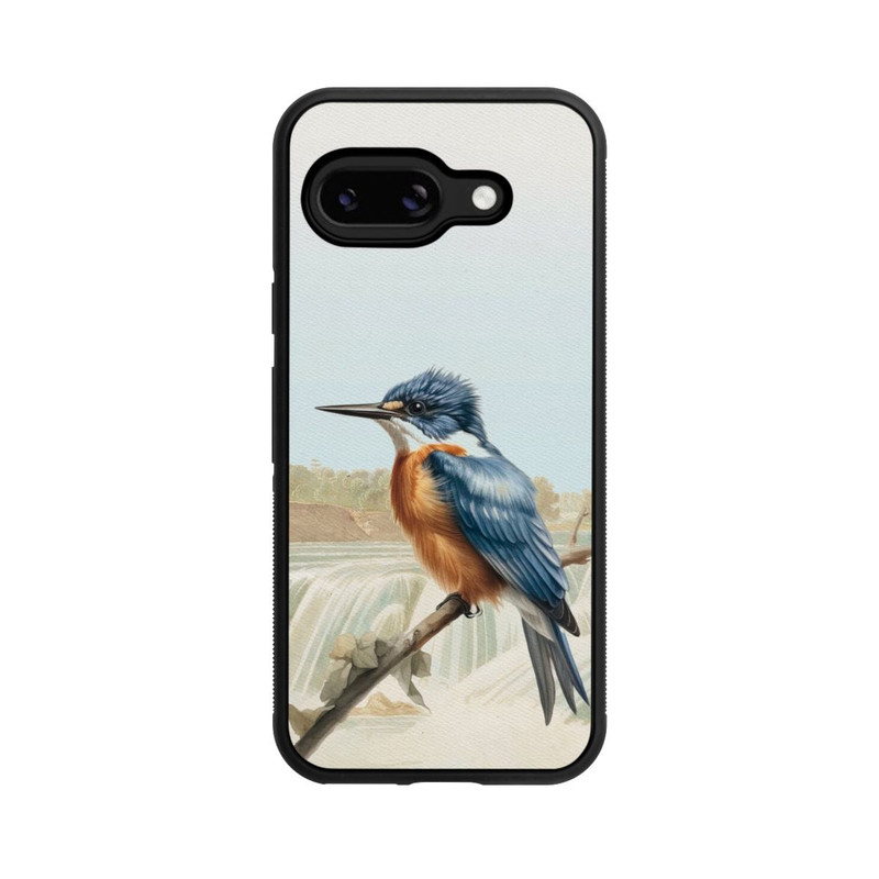 Pixel 9a Base Case Eisvogel Retro