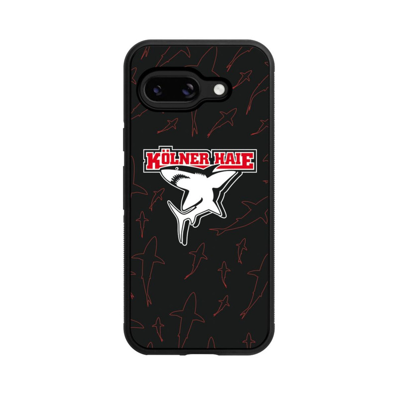 Pixel 9a Base Case Haie Muster Rot