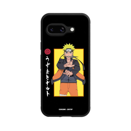 Google Pixel 9a Base Case Naruto Kampfposition Schwarz