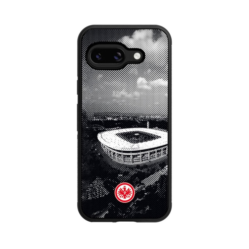 Pixel 9a Base Case SGE Stadion Schwarz Weiß