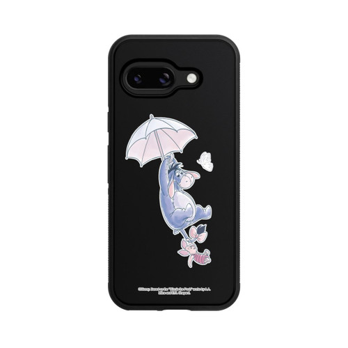 Google Pixel 9a Base Case Winnie Pooh Eeyeore Find Happiness Transparent
