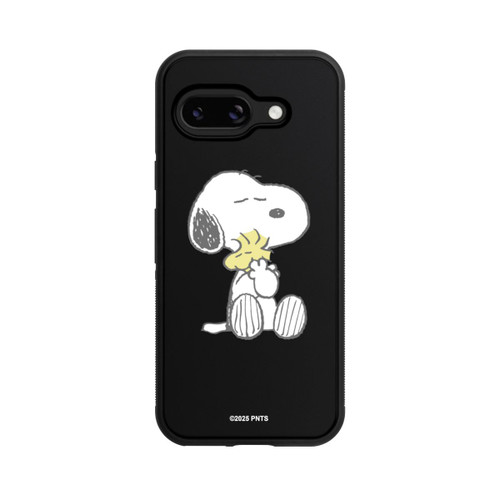 Google Pixel 9a Base Case Snoopy And Woodstock Cuddling transparent
