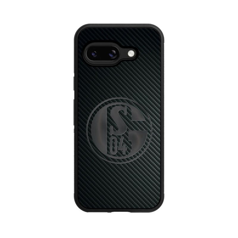 Pixel 9a Base Case Schalke 04 Carbon Look