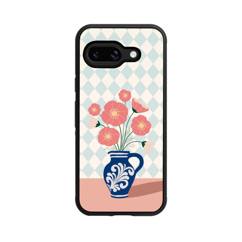 Pixel 9a Base Case Blue Vase