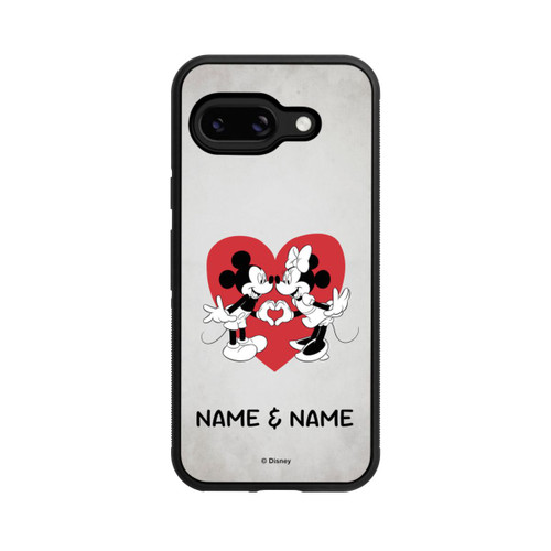 Google Pixel 9a Base Case Minnie und Micky Personalisierbar