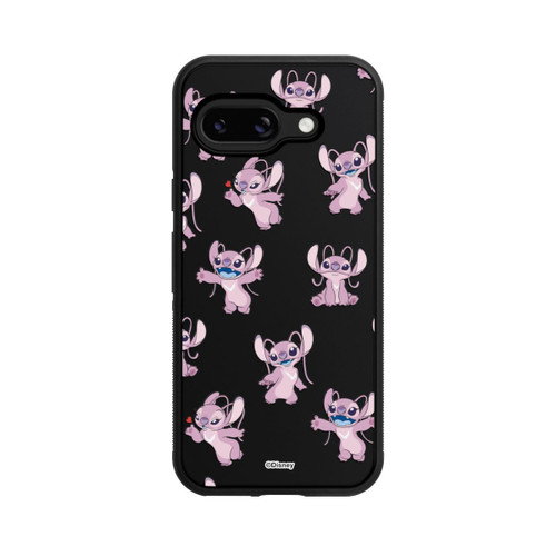 Google Pixel 9a Base Case Angel Faces Pattern Transparent