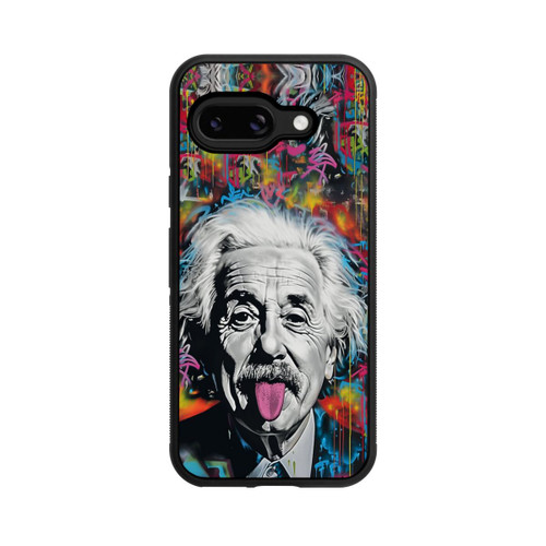 Google Pixel 9a Base Case Physiker Bunte Zunge Raus