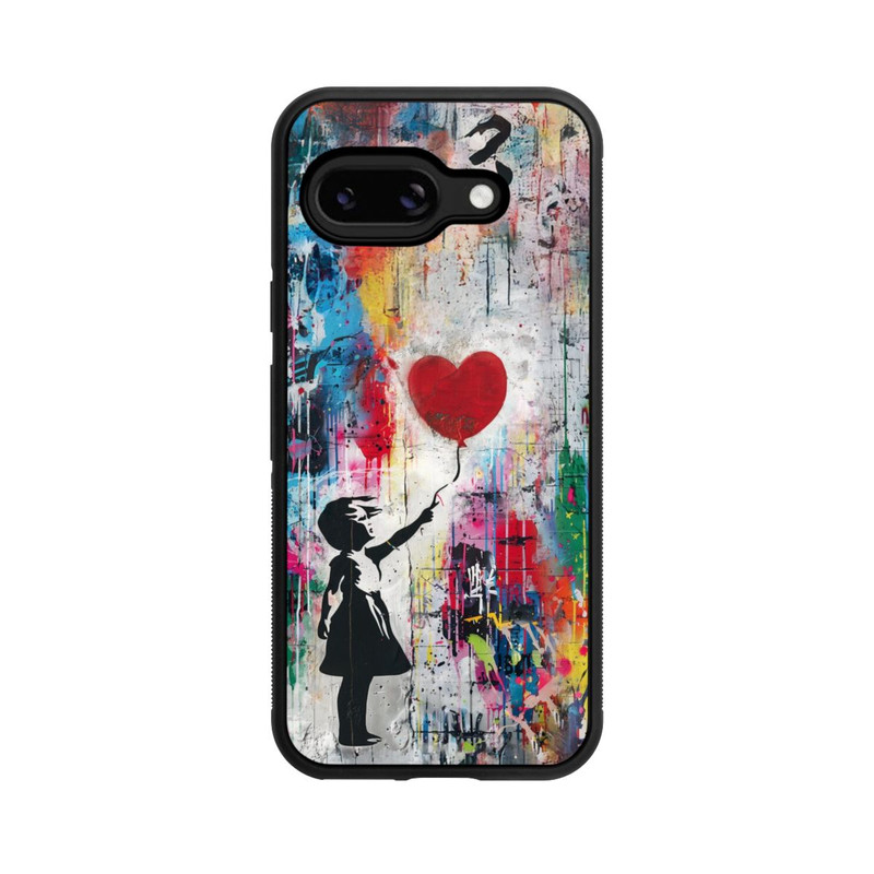 Pixel 9a Base Case Balloon Girl Colorful