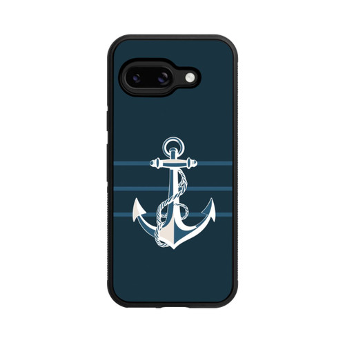 Google Pixel 9a Base Case Anchor Line Blue with AI