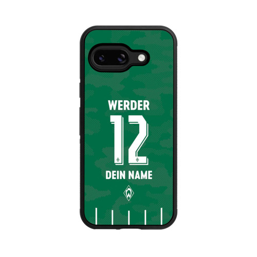 Google Pixel 9a Base Case Werder Bremen Trikot Personalisierbar 25-26