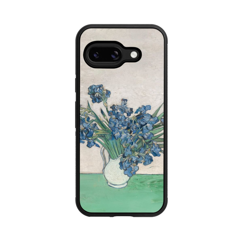 Pixel 9a Base Case Irises, by Vincent Van Gogh